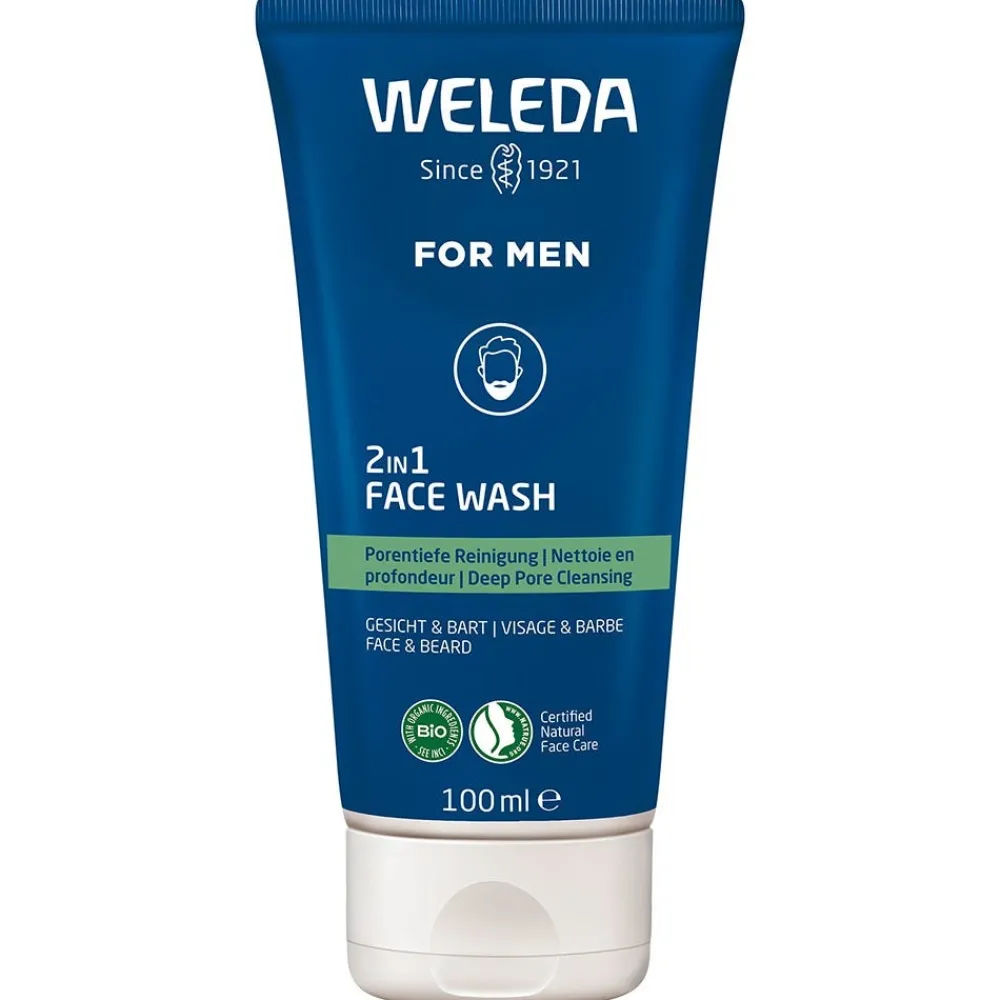 For Men 2in1 Face Wash 30 ml-Weleda Hot