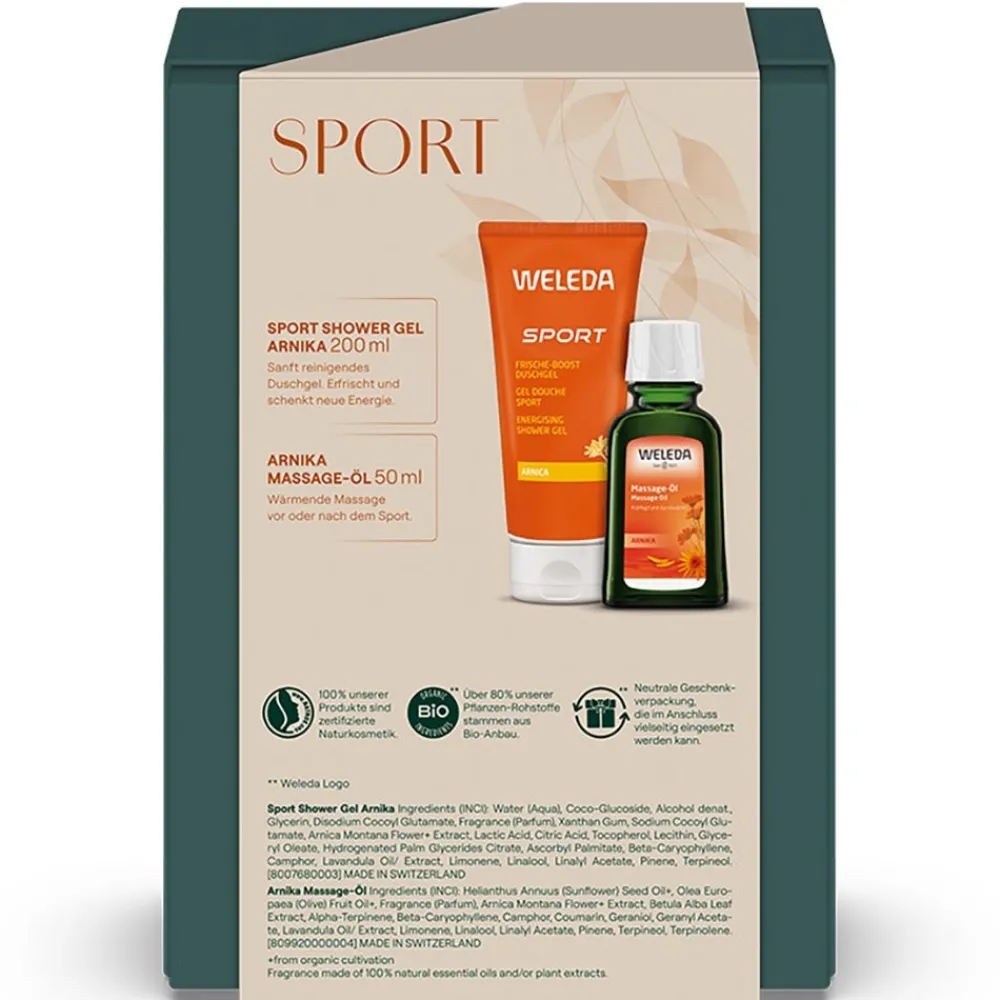 Weleda Hagel Nature|Körper|Geschenkset Sport