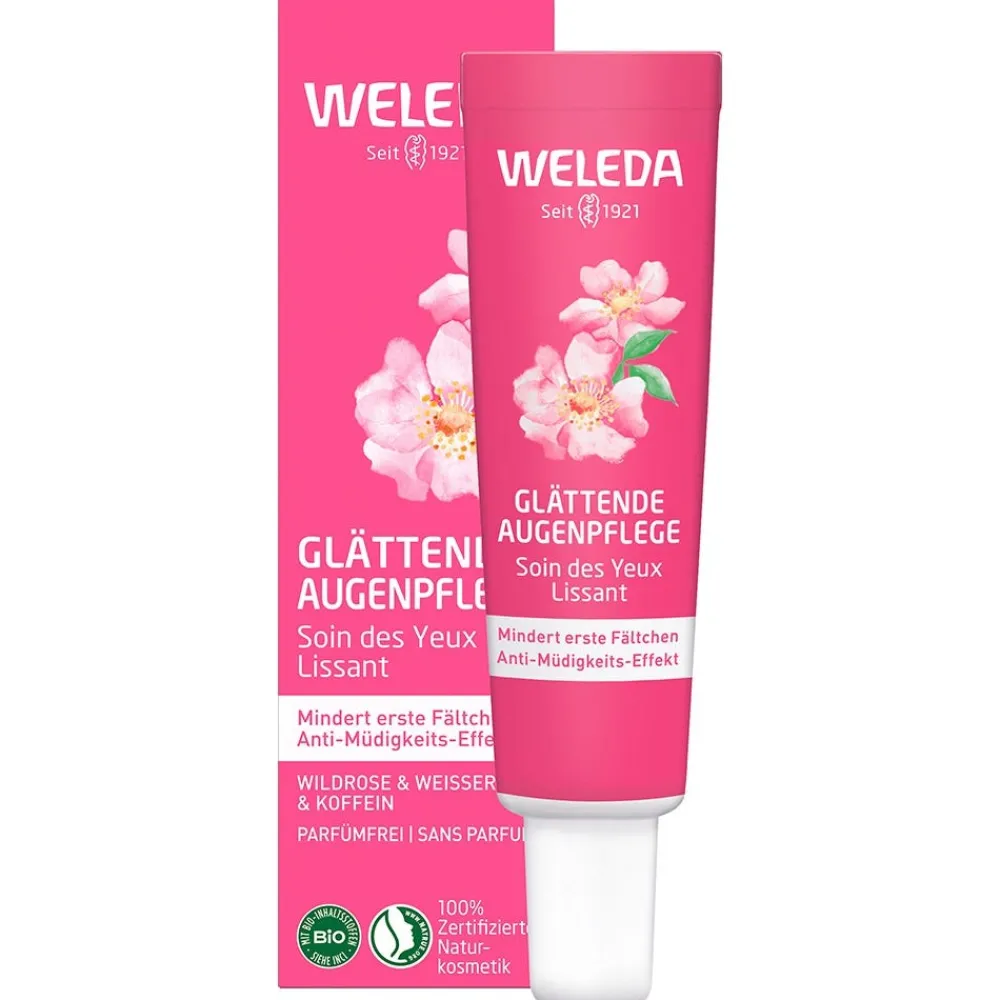 Weleda Hagel Nature|Gesicht|Glättende Augenpflege Wildrose & Weisser Tee 12 ml