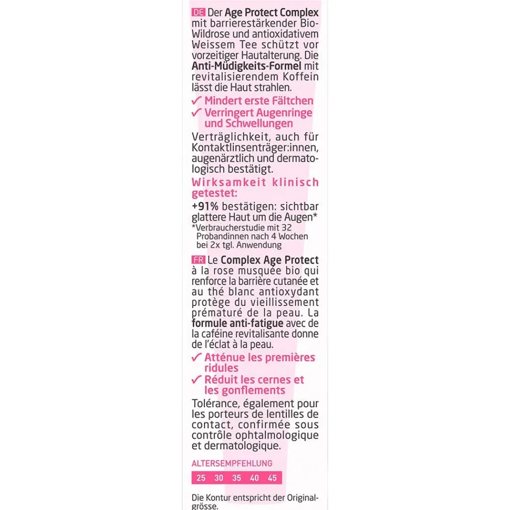 Weleda Hagel Nature|Gesicht|Glättende Augenpflege Wildrose & Weisser Tee 12 ml