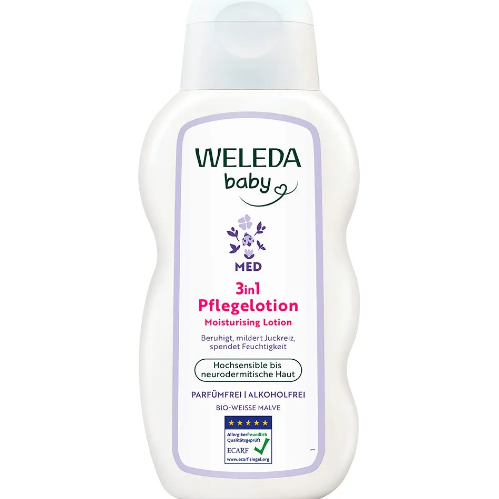 Weleda Hagel Nature|Körper^3in1 Weiße Malve Pflegelotion 200 ml