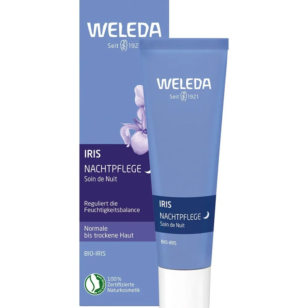 Weleda Hagel Nature|Gesicht|Iris Nachtpflege 30 ml
