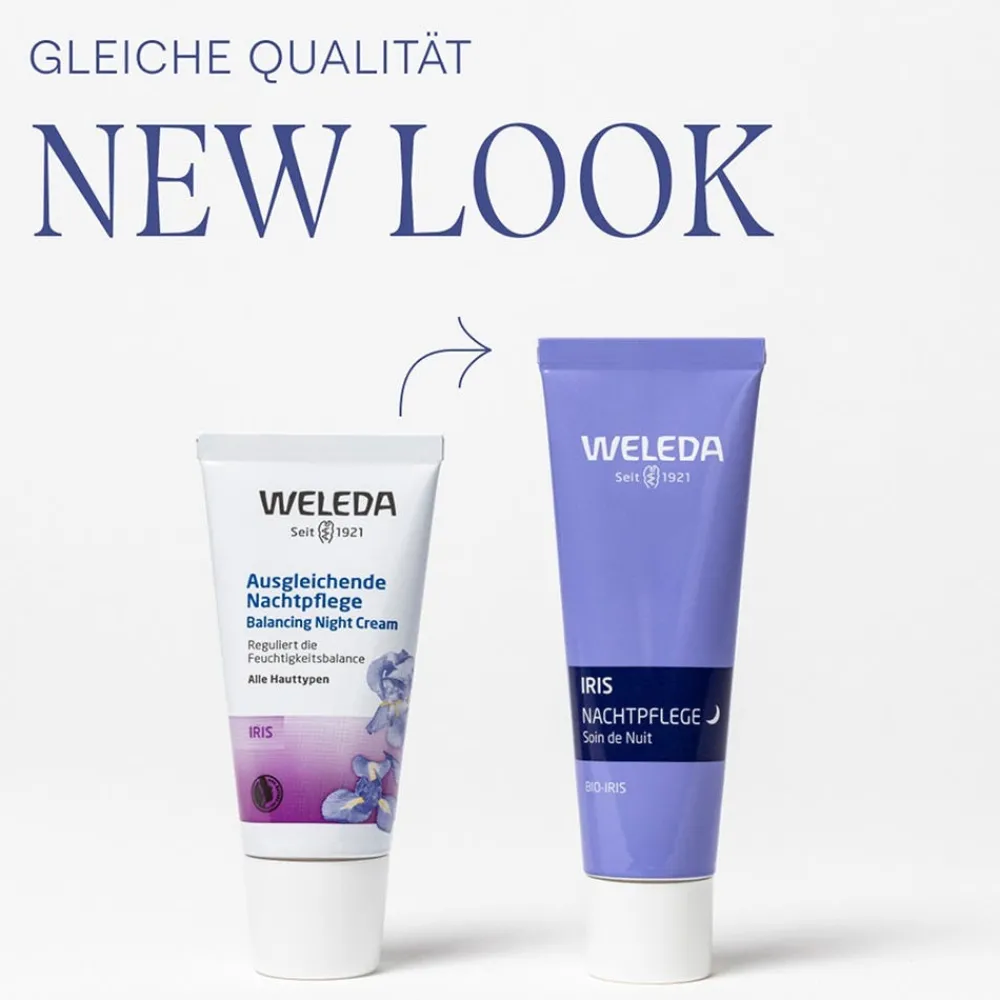 Weleda Hagel Nature|Gesicht|Iris Nachtpflege 30 ml