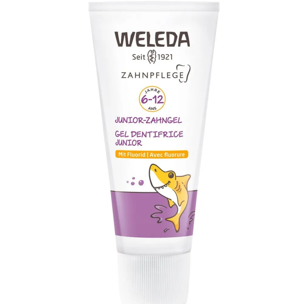 Weleda Zahnpflege|Hagel Nature^Junior-Zahngel mit Fluorid 50 ml