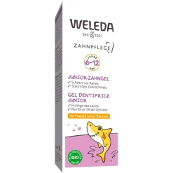 Weleda Zahnpflege|Hagel Nature^Junior-Zahngel mit Fluorid 50 ml