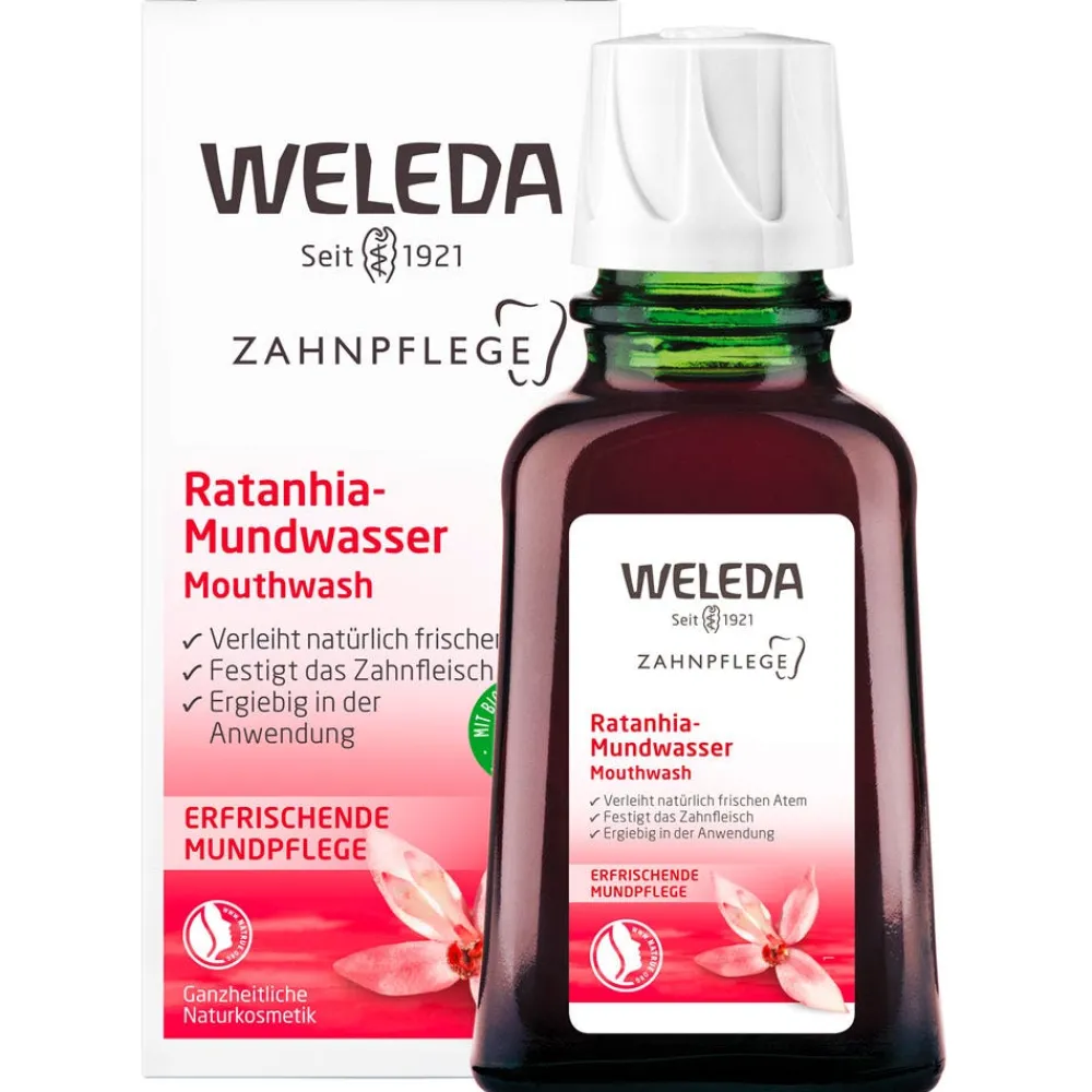 Weleda Zahnpflege|Ratanhia-Mundwasser 50 ml