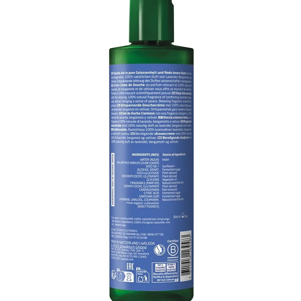 Weleda Hagel Nature|Körper^Relax Shower Cream Lavendel 400 ml