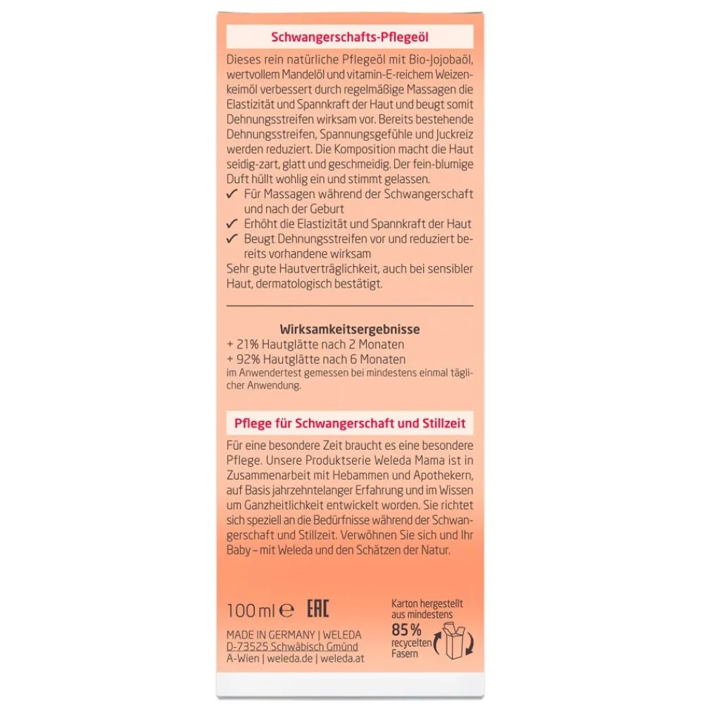 Weleda Hagel Nature|Körper|Schwangerschafts-Pflegeöl 100 ml