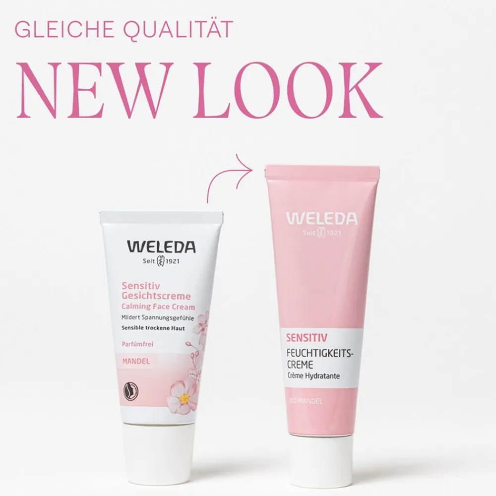 Weleda Hagel Nature|Gesicht^Sensitiv Feuchtigkeitscreme Mandel 30 ml