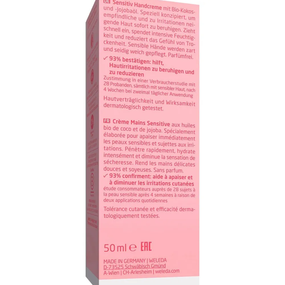 Weleda Hagel Nature|Hand & Fuß^Sensitiv Handcreme 50 ml