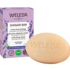 Weleda Hagel Nature|Körper^Shower Bar feste Dusche Lavender + Vetiver 75 g
