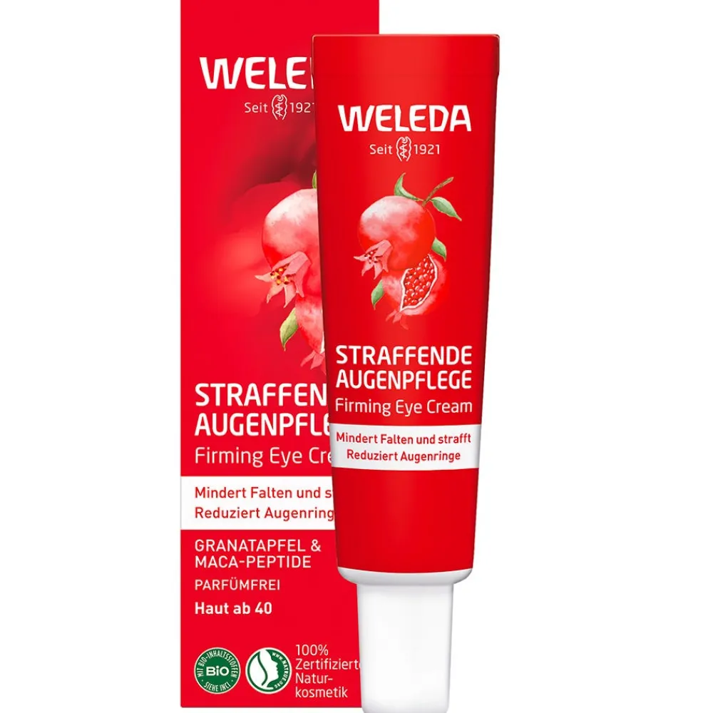Weleda Hagel Nature|Gesicht|Straffende Augenpflege Granatapfel 12 ml