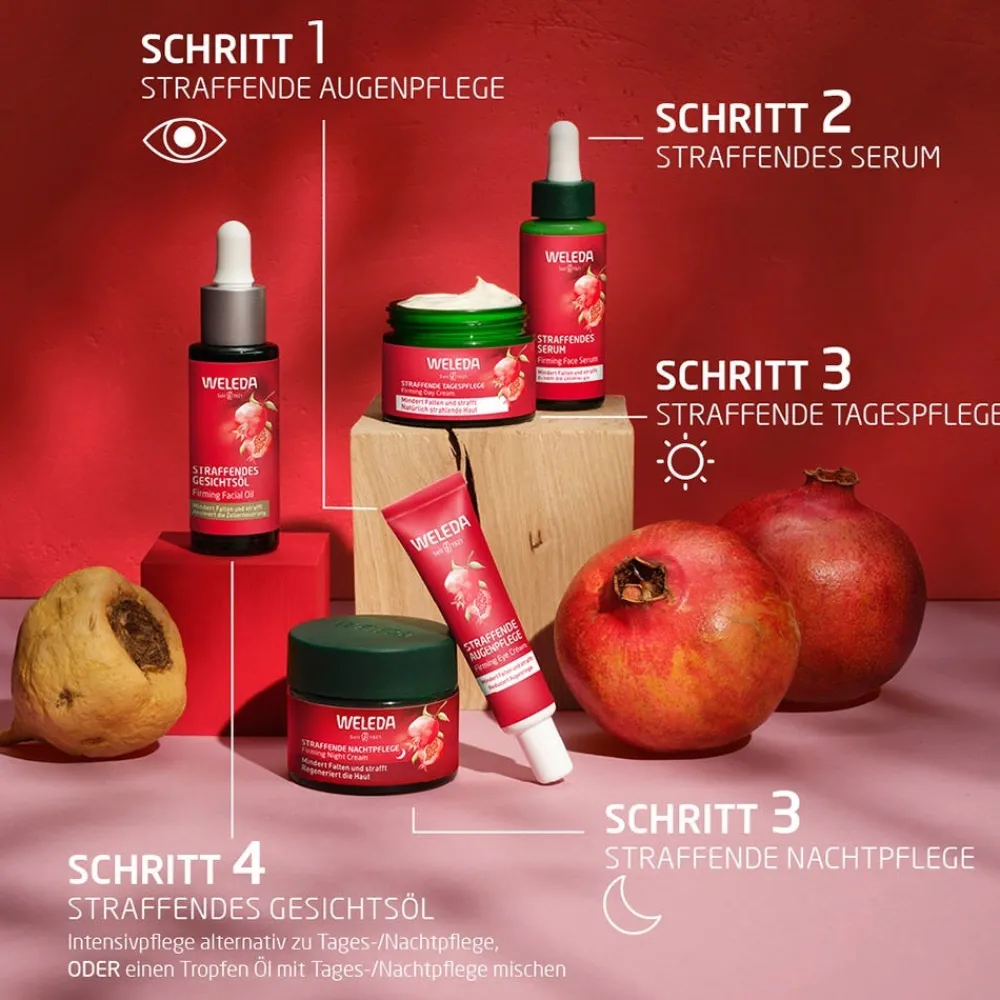 Straffendes Gesichtsöl Granatapfel 30 ml-Weleda Hot