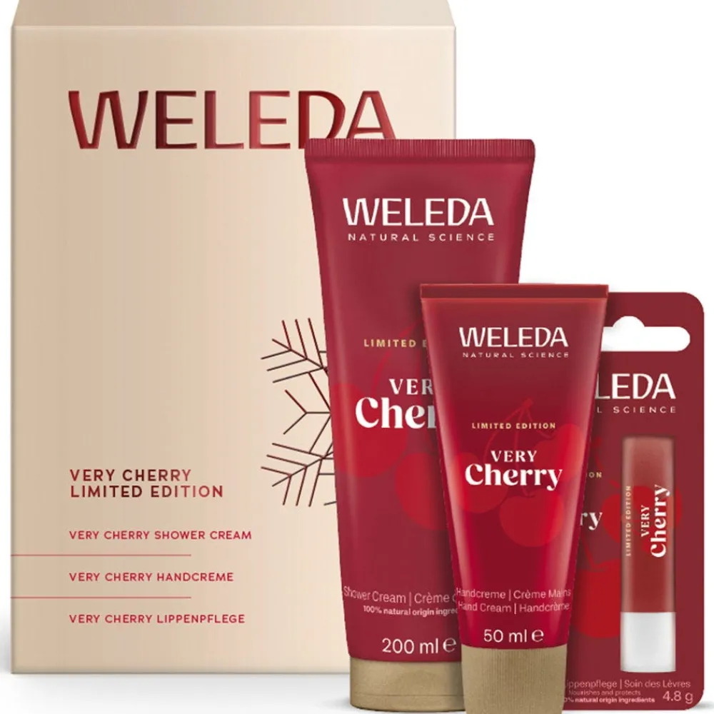 Weleda Lippenpflege|Körper|Very Cherry Geschenkset
