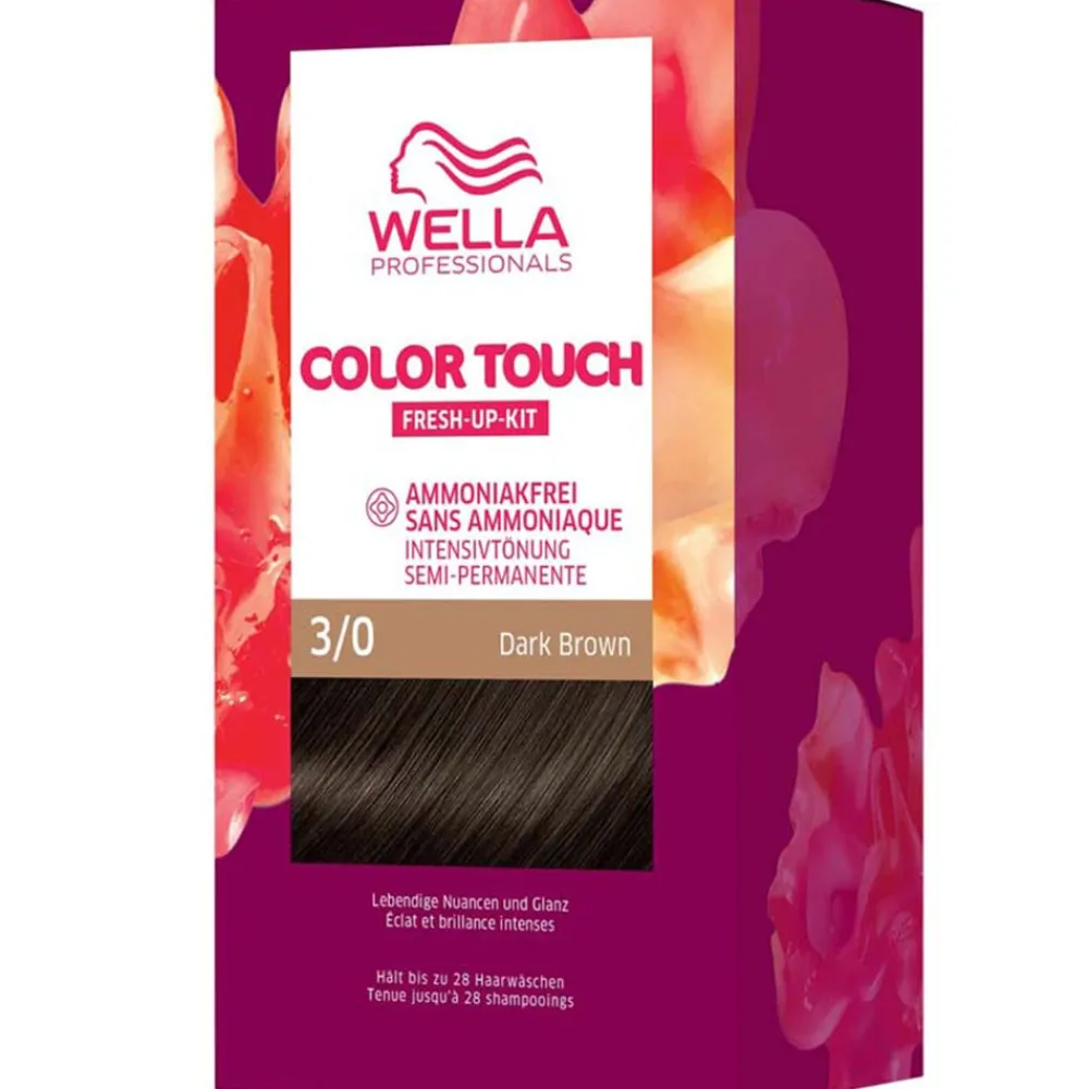 Wella Tönung^Color Touch Fresh-Up-Kit Intensivtönung 3/0 dunkelbraun 130 ml