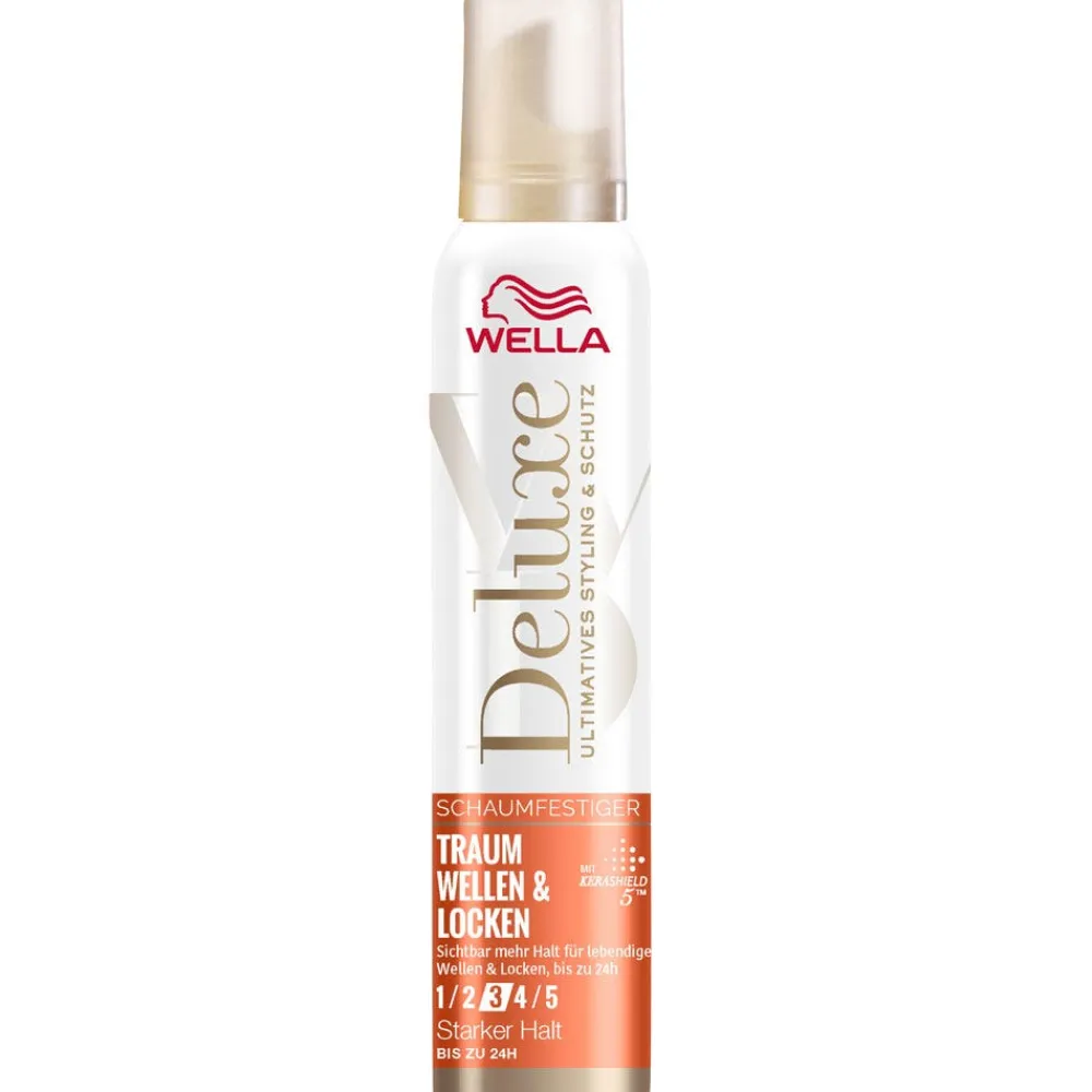 Wella Deluxe Haarschaum^Traum Wellen & Locken Schaumfestiger 200 ml