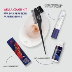Wella Haarfarbe|Koleston Perfect Me+ Rich Naturals Haarfarbe Dunkelblond Cendré-Asch 6/91 60 ml