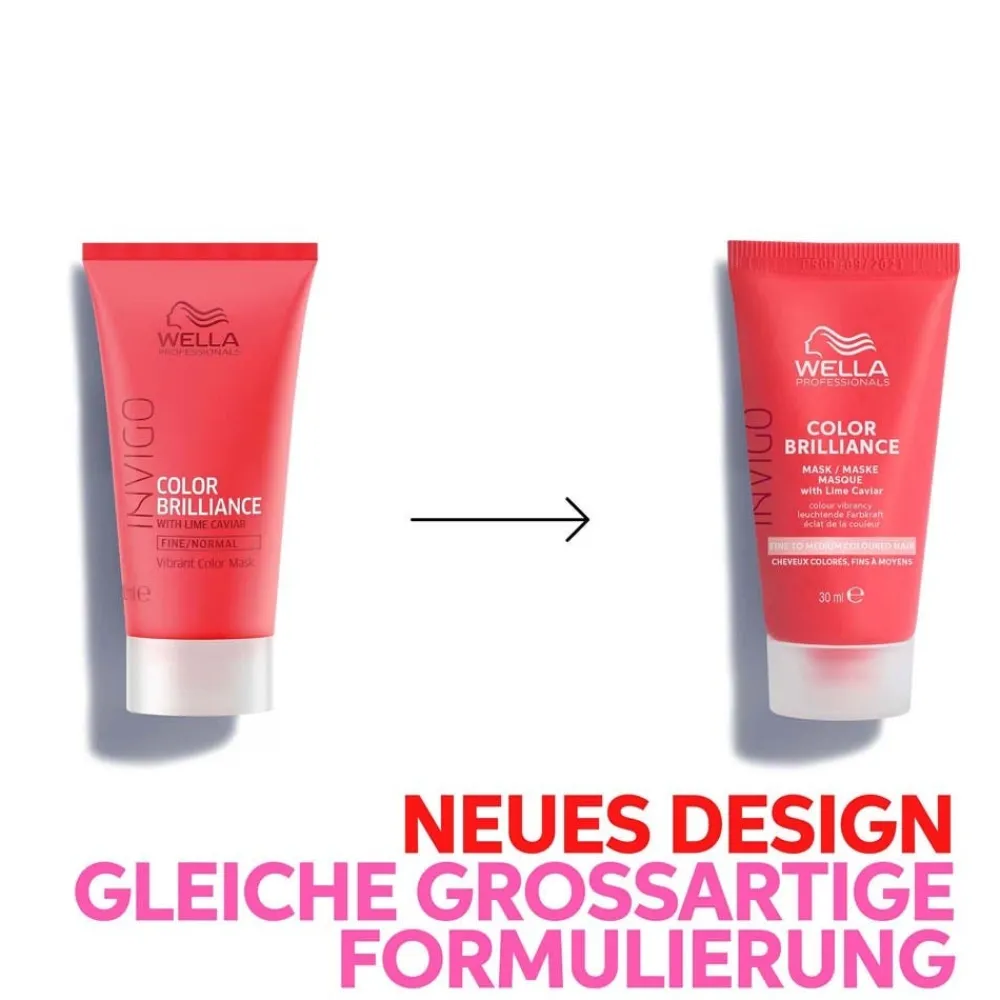 Wella Haarkur|Professionals Care INVIGO Color Brilliance Fine Vibrant Color Mask 30 ml