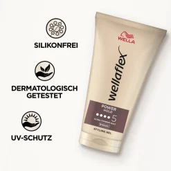 Wellaflex Styling-Gel & Creme|Wella Power Halt Form & Finish Gel 150 ml