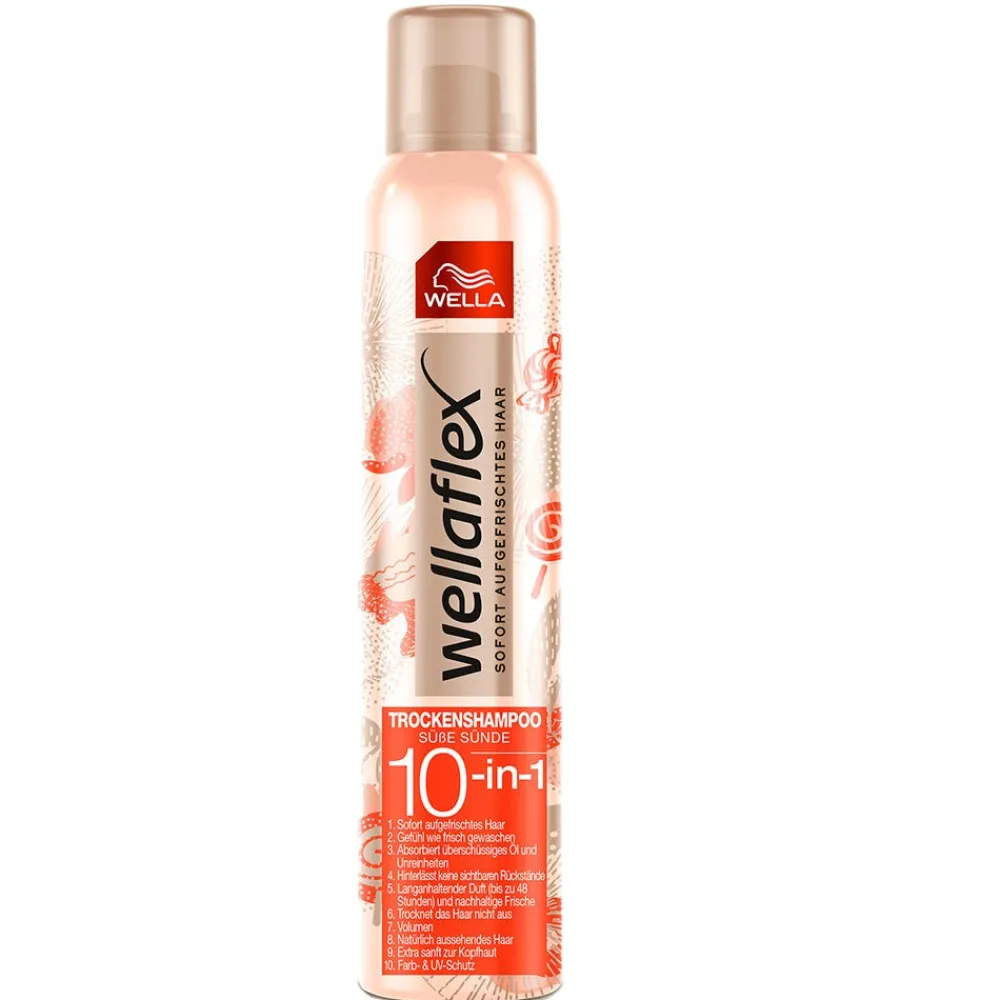 Wella Haarspray & Haarlack| Shampoo|flex Trockenshampoo Süße Sünde 180 ml