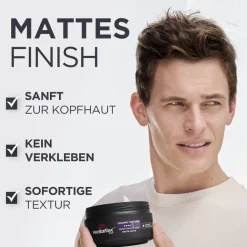 Wella Styling-Gel & Creme^flex MEN Dynamic Texture Matte Paste 75 ml