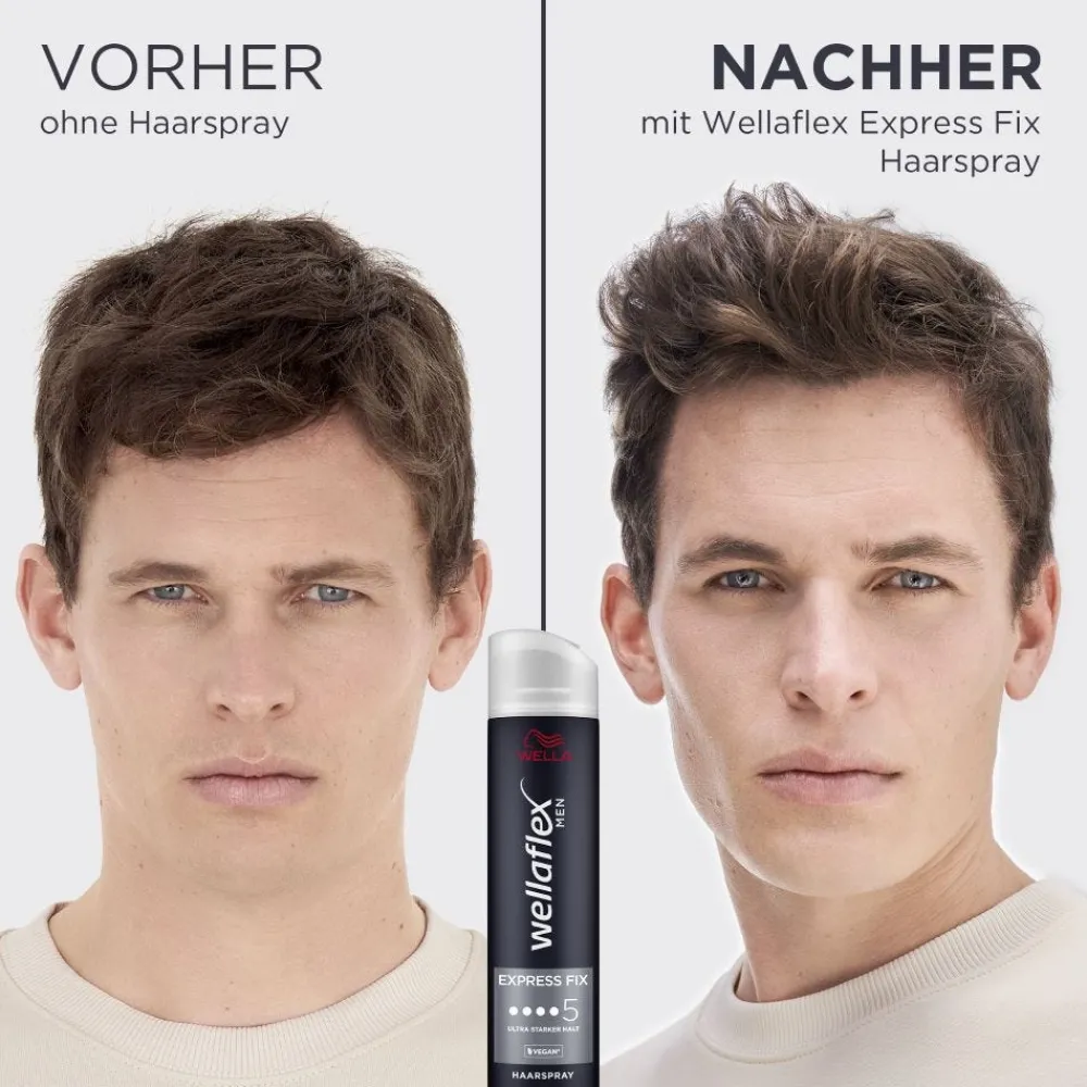 Wella Haarspray| Haarspray & Haarlack^flex MEN Express Fix Haarspray 250 ml