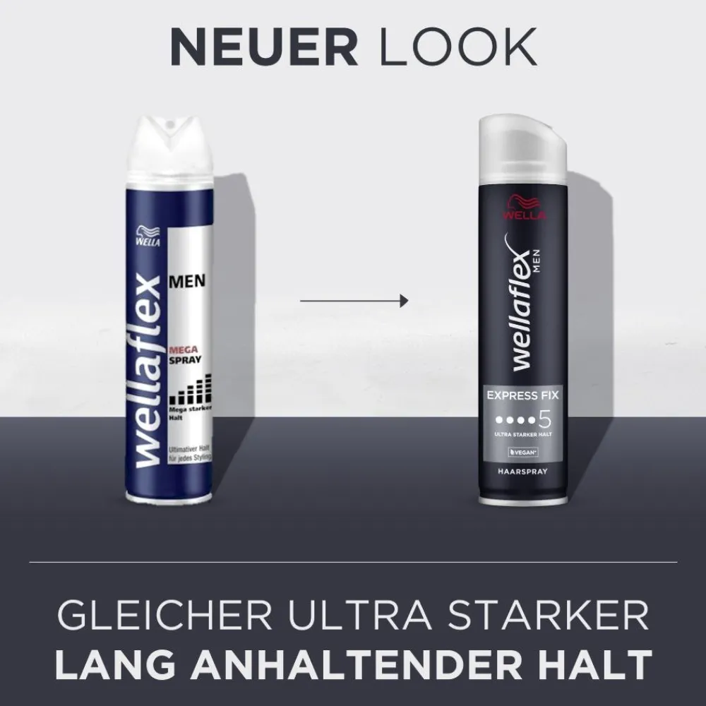 Wella Haarspray| Haarspray & Haarlack^flex MEN Express Fix Haarspray 250 ml