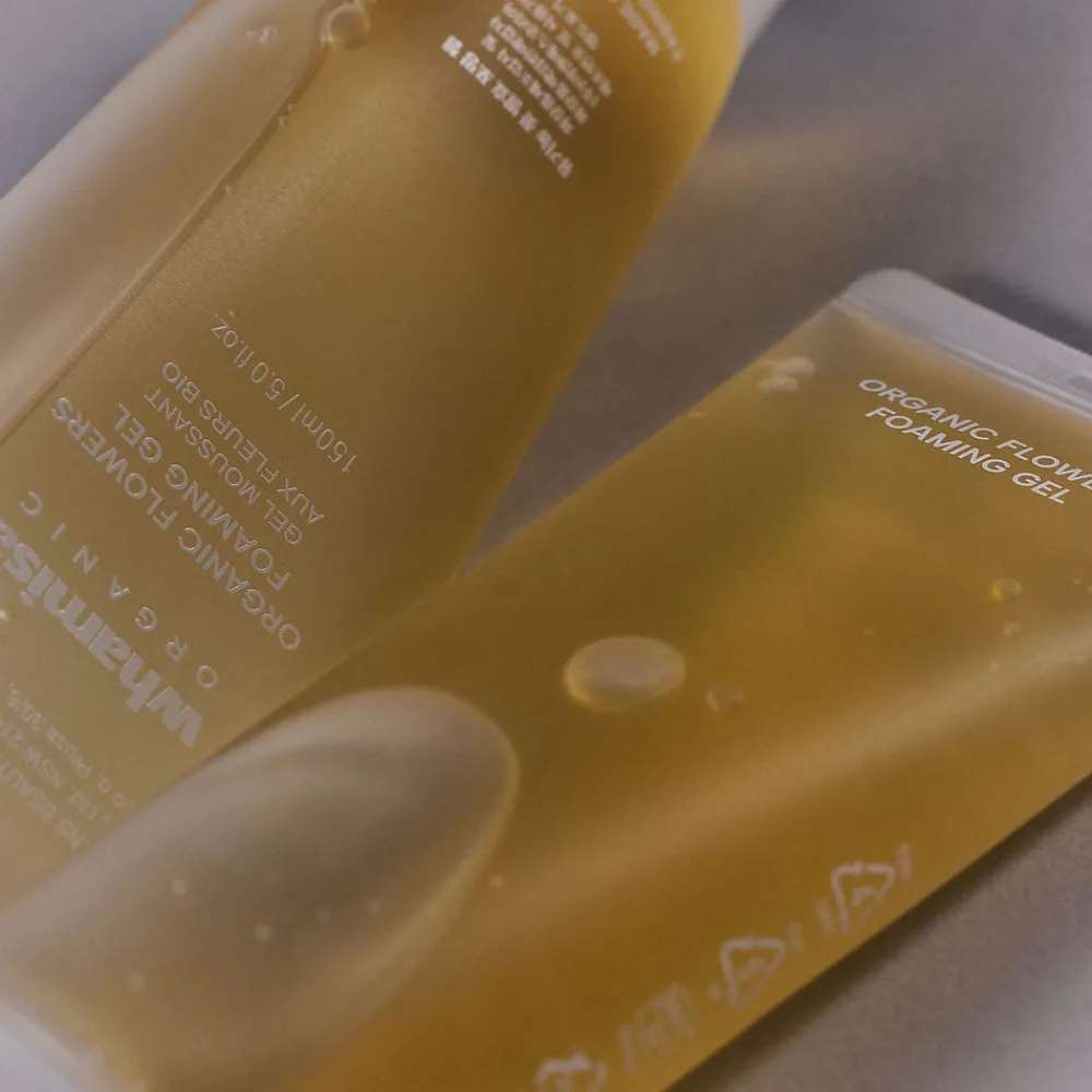 Whamisa Hagel Nature|Gesicht|Organic Flowers Foaming Gel 150 ml