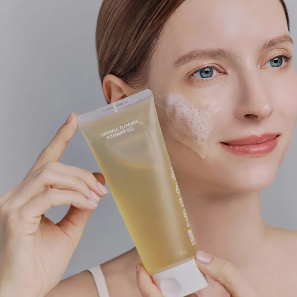 Whamisa Hagel Nature|Gesicht|Organic Flowers Foaming Gel 150 ml