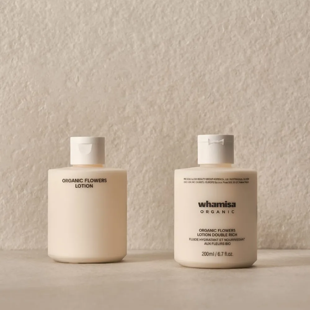 Whamisa Hagel Nature|Gesicht|Organic Flowers Lotion Double Rich 200 ml