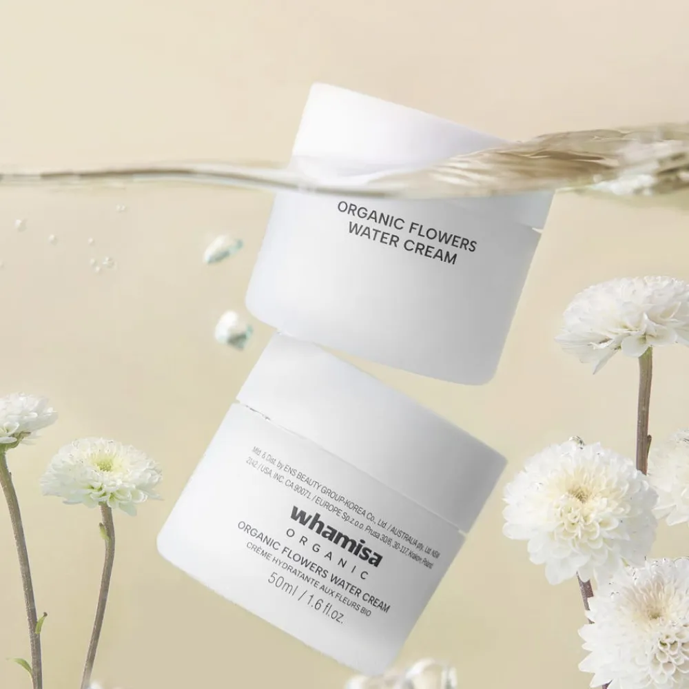 Organic Flowers Water Cream 50 ml-Whamisa