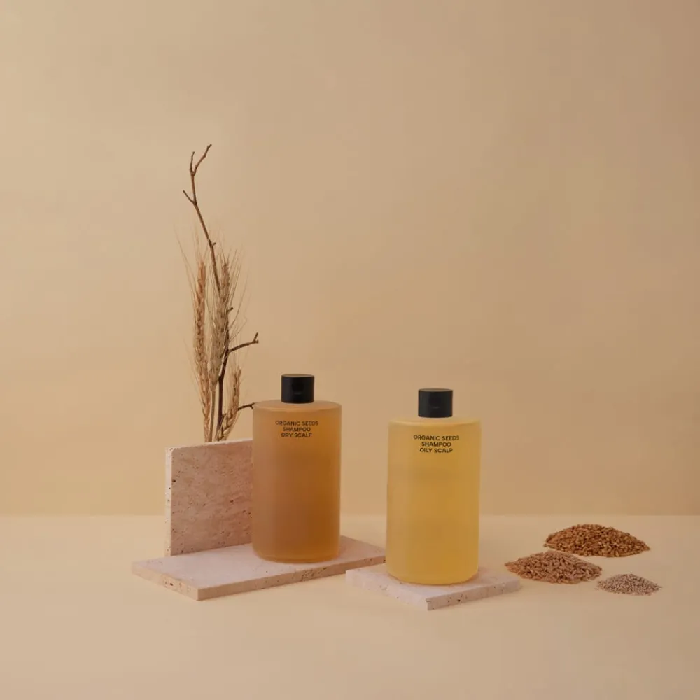 Whamisa Hagel Nature| Shampoo^Organic Seeds Shampoo Oily Scalp 490 ml