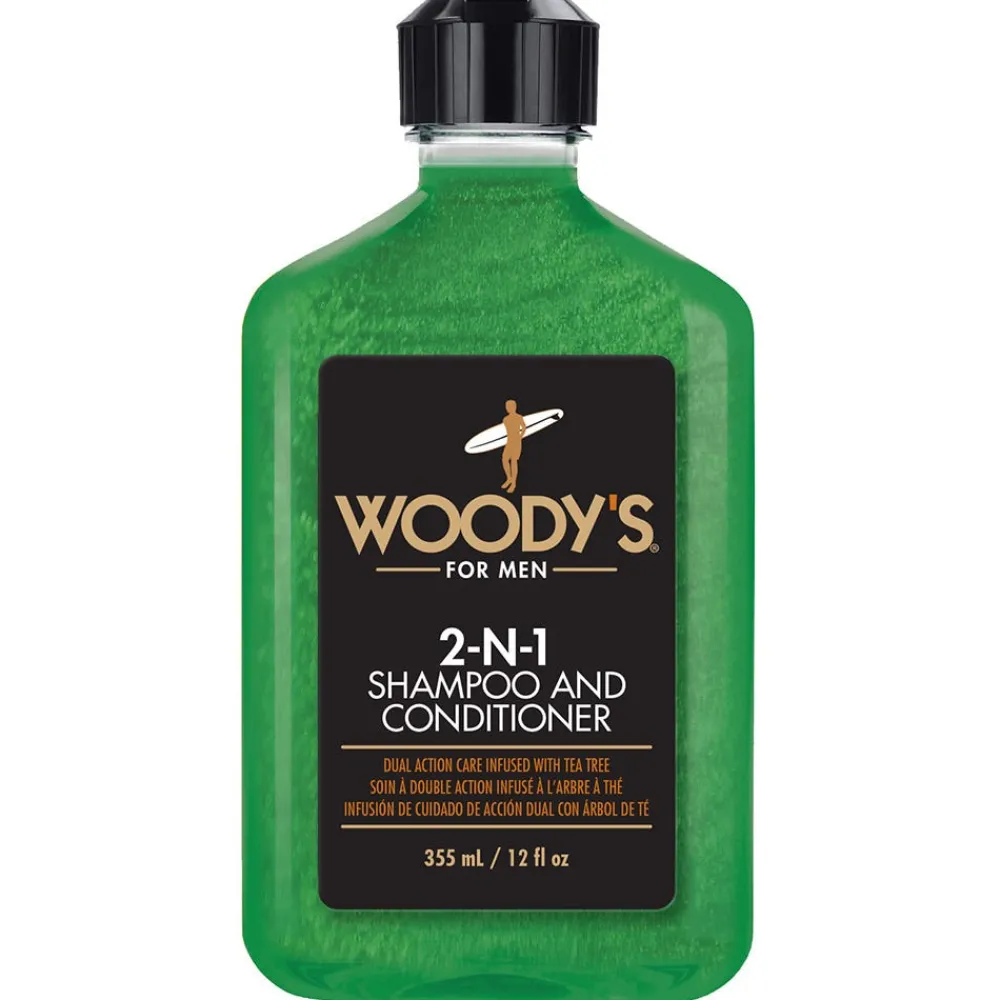 2-in-1 Shampoo & Conditioner 355 ml-Woody's Hot
