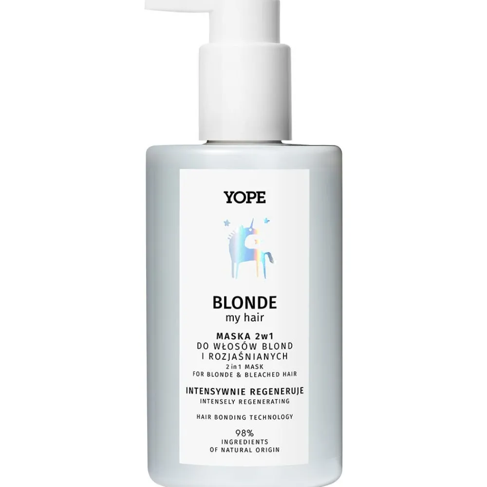 BOUNCE BLONDE MY HAIR 2in1 Mask 300 ml-YOPE Best