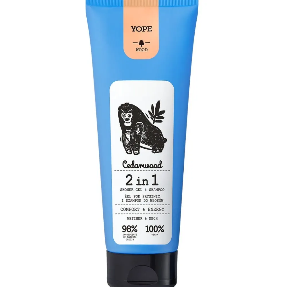 2in1 Shower Gel+Shampoo 250 ml-YOPE Sale