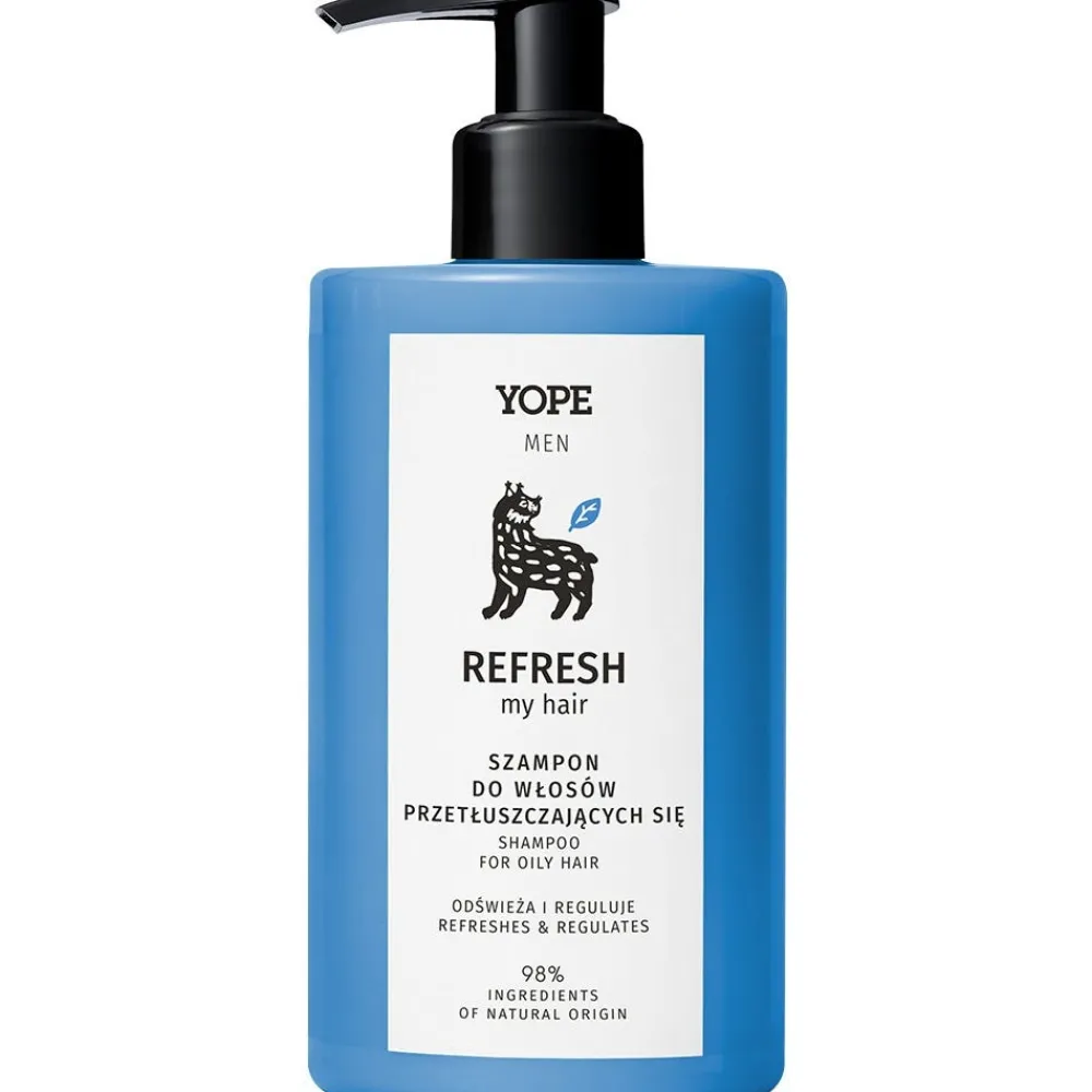 YOPE Shampoo|MEN REFRESH MY HAIR SHAMPOO Oily Hair 300 ml