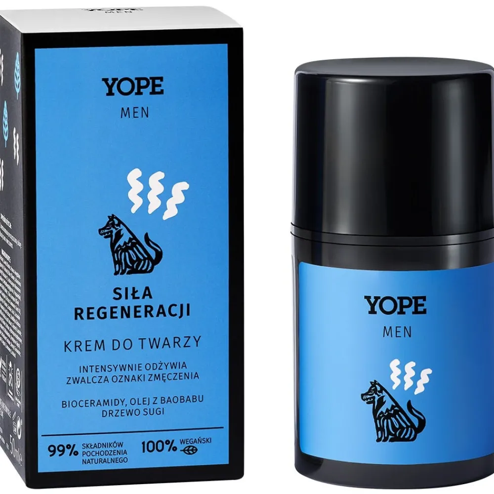 YOPE Hautpflege^MEN WOOD Regenerating Face Cream 50 ml