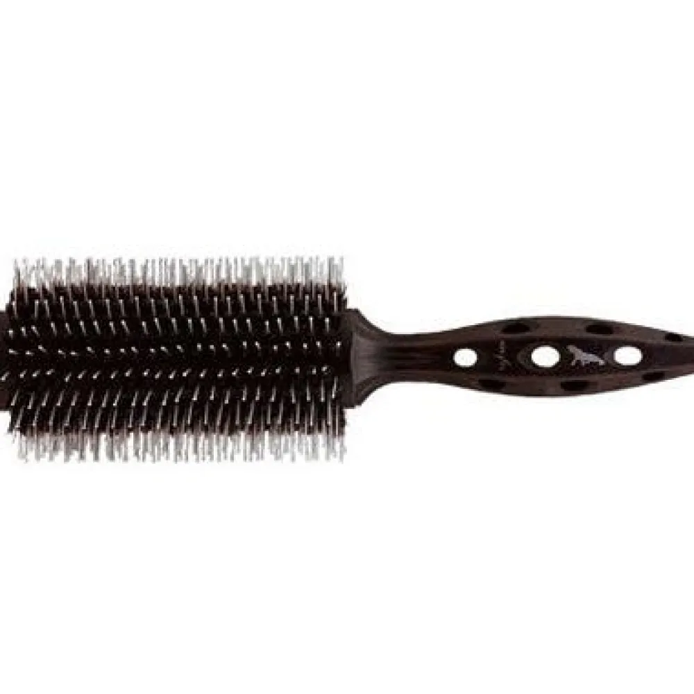 Y.S./Park Kämme & Bürsten|Bürste^Y.S. Park Carbon-Holzbürste Tiger 650 (Ø 67mm)