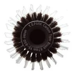 Y.S./Park Kämme & Bürsten|Bürste^Y.S. Park Carbon-Holzbürste Tiger 650 (Ø 67mm)