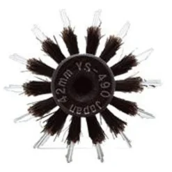 Y.S./Park Kämme & Bürsten|Bürste|Y.S. Park Carbon-Holzbürste Tiger 490 (Ø 42 mm)