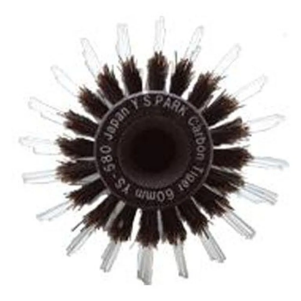 Y.S./Park Kämme & Bürsten|Bürste|Y.S. Park Carbon-Holzbürste Tiger 580 (Ø 60 mm)