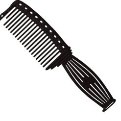 Y.S./Park Kämme & Bürsten|Kämme|Y.S. Park Parthenon Kamm Nr. 606 schwarz