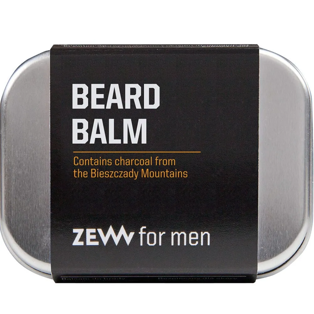 Beard Balm with Charcoal 80 ml-ZEW for Men Discount
