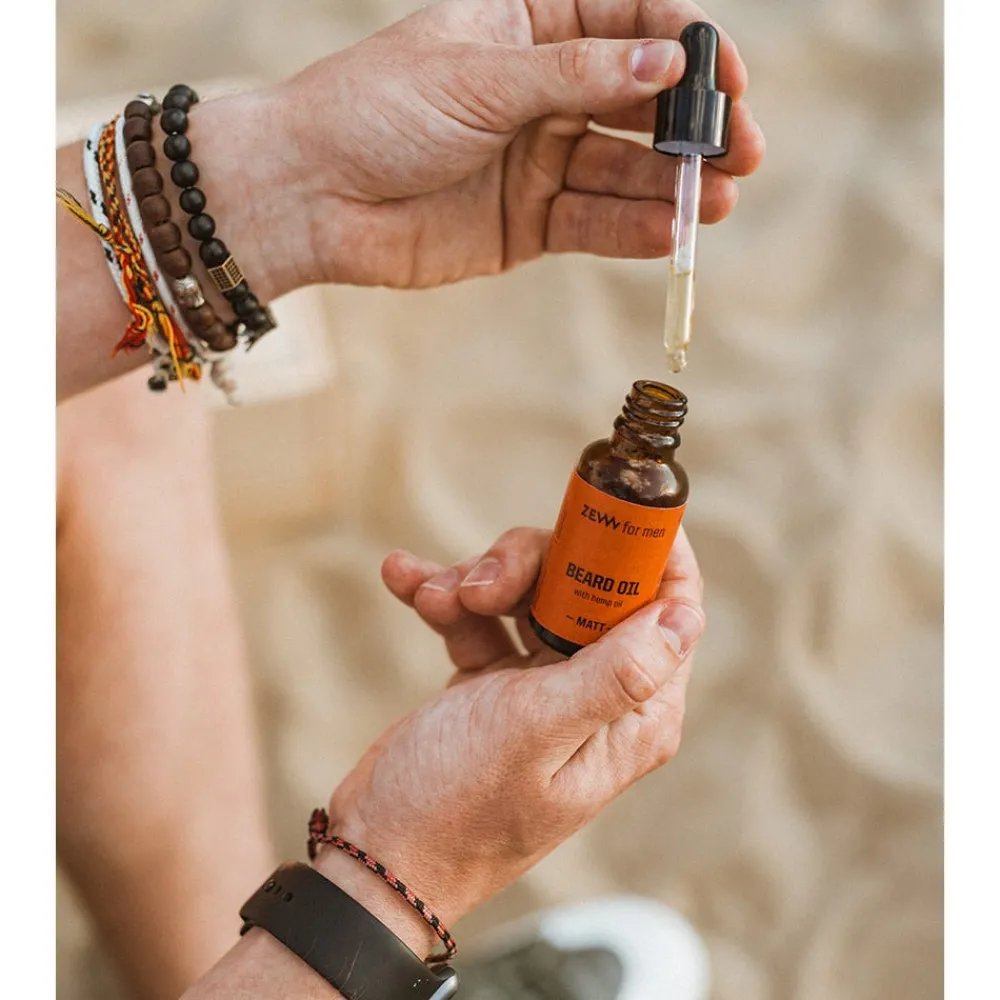 ZEW for Men Bartpflege^Beard Oil with Hemp Oil matt 30 ml