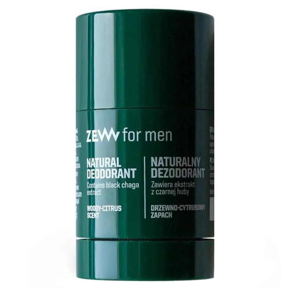 ZEW for Men Hautpflege|Körper|Natural Deodorant with Black Chaga 30 ml
