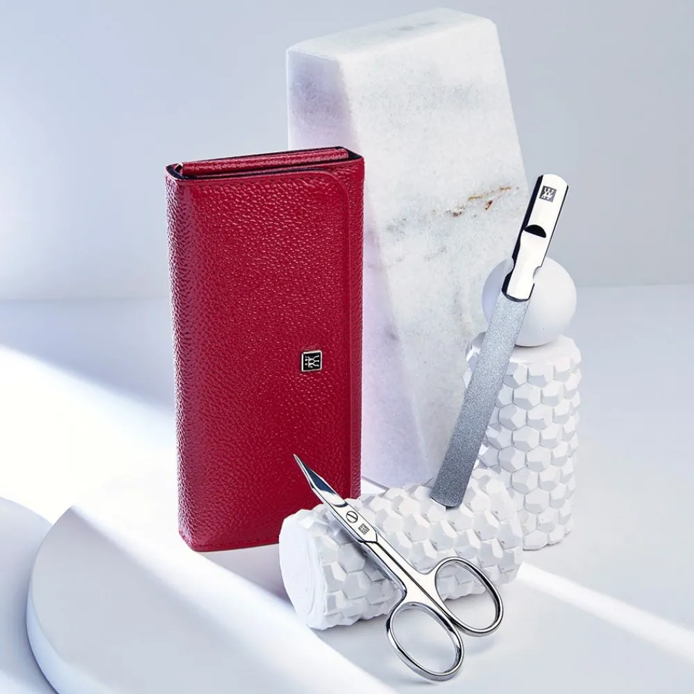 ZWILLING Beauty Maniküre & Pediküre|Zwilling Classic Inox Etui 5-teilig rot