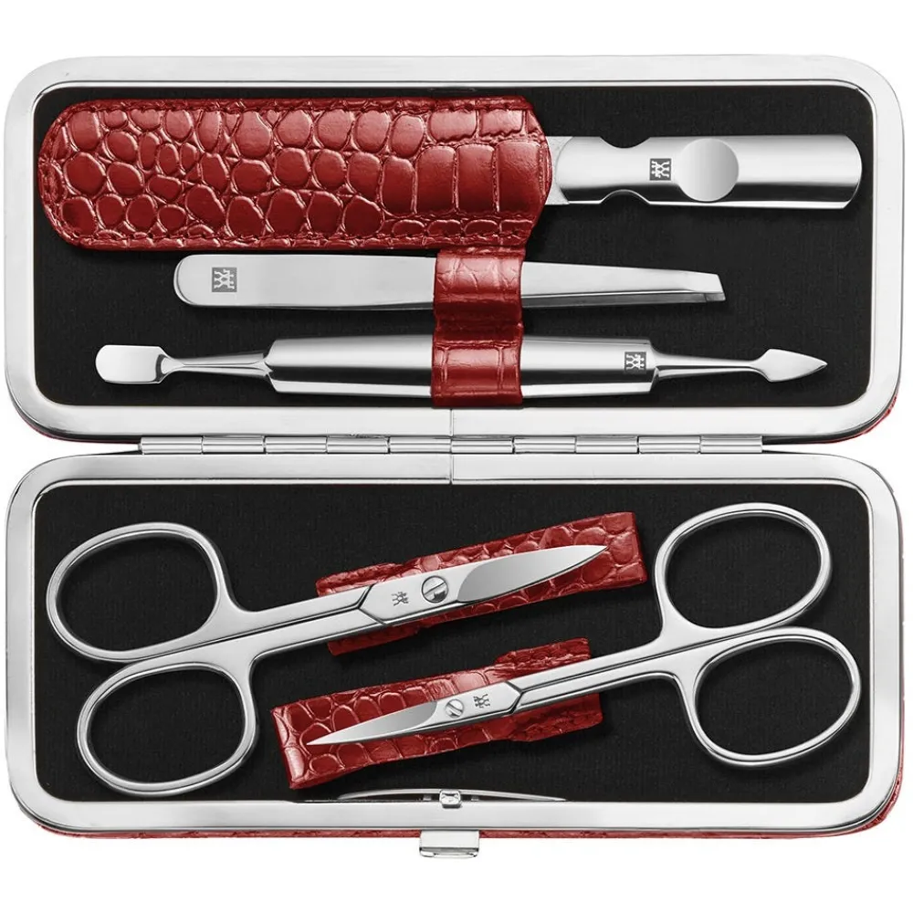 Zwilling Classic Maniküre Set 5-teilig in Rot-ZWILLING Beauty Hot