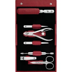ZWILLING Beauty Nagelpflege|Zwilling Classic Maniküre Set 7 teilig in Rot