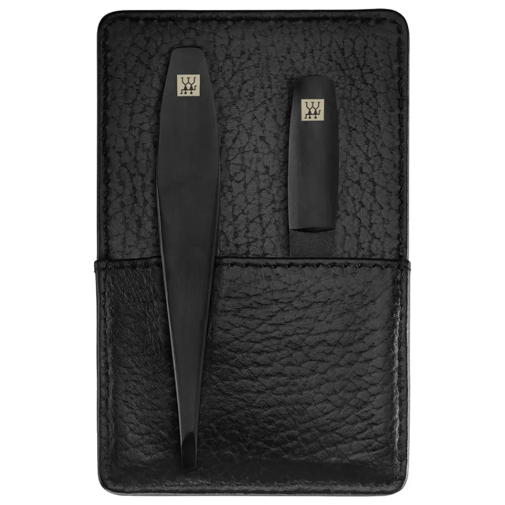 ZWILLING Beauty Hand & Fuß^Zwilling Nagelpflege-Set 3-tlg. Maniküre Pediküre Set 3tlg. mit Nagelschere schwarz