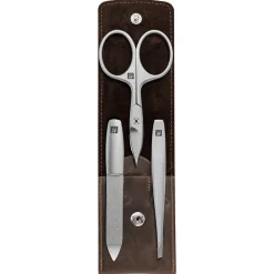 ZWILLING Beauty Nagellack|Zwilling Premium Maniküre Set 3-teilig in Braun